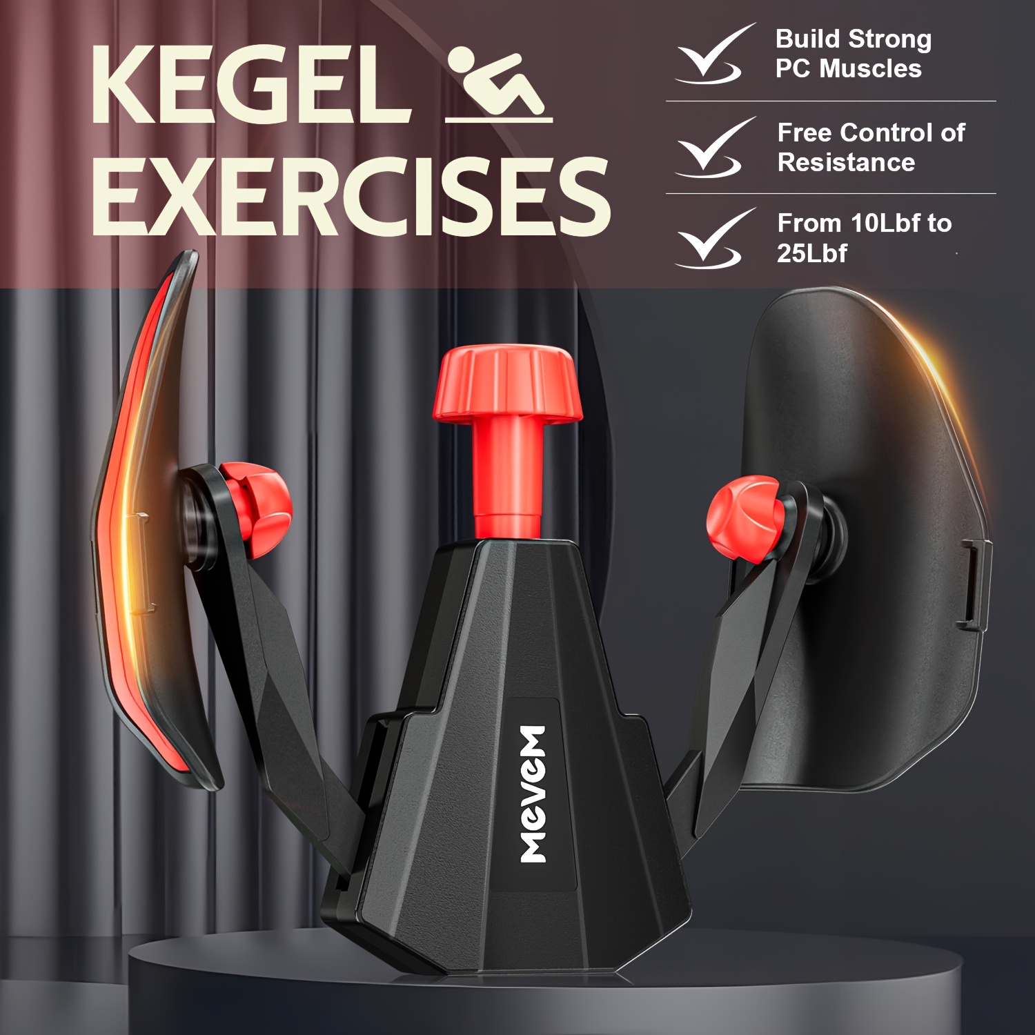 1pc Leg Trainer - Premium Kegel Exerciser for Strengthening Inner Thighs Advanced Adjustable Trainer for Mens Pelvic Floor Health, Levator Sphincter Exerciser for Slimming And Strengthening Thighs And Pelvic MusclesHome Fitness Accessory for Women - Image 8