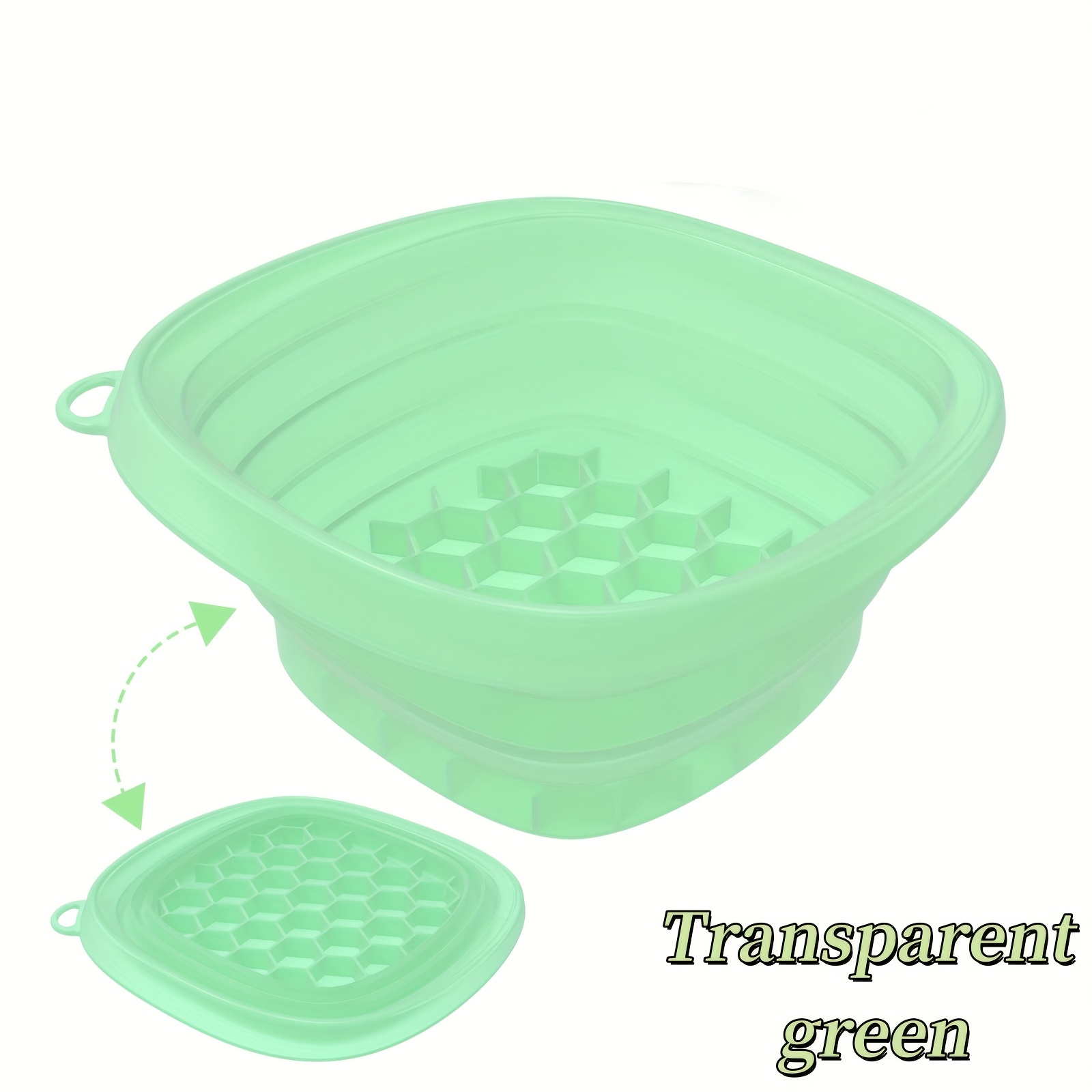 Foldable Silicone Ice Relax Face Basin with Detachable Ice Trays & 30° Ergonomic Edge - Portable Cold Compress for Skincare, Facial Cooling, Reduce Redness/ - Travel-Friendly Design, No Battery Needed, Ice Relax for Face, Skincare Accessory, Ergonomic Design, Easyclean Material - Image 10