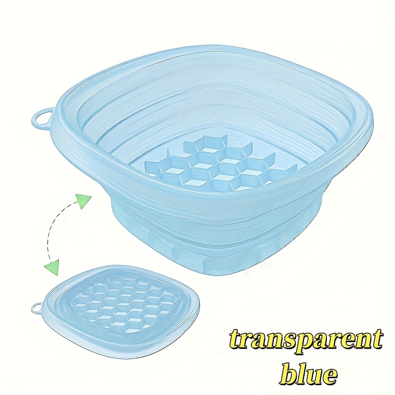 Foldable Silicone Ice Relax Face Basin with Detachable Ice Trays & 30° Ergonomic Edge - Portable Cold Compress for Skincare, Facial Cooling, Reduce Redness/ - Travel-Friendly Design, No Battery Needed, Ice Relax for Face, Skincare Accessory, Ergonomic Design, Easyclean Material - Image 7