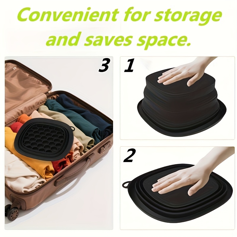 Foldable Silicone Ice Relax Face Basin with Detachable Ice Trays & 30° Ergonomic Edge - Portable Cold Compress for Skincare, Facial Cooling, Reduce Redness/ - Travel-Friendly Design, No Battery Needed, Ice Relax for Face, Skincare Accessory, Ergonomic Design, Easyclean Material - Image 5